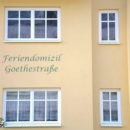 Apartment Feriendomizil Goethestra_e *